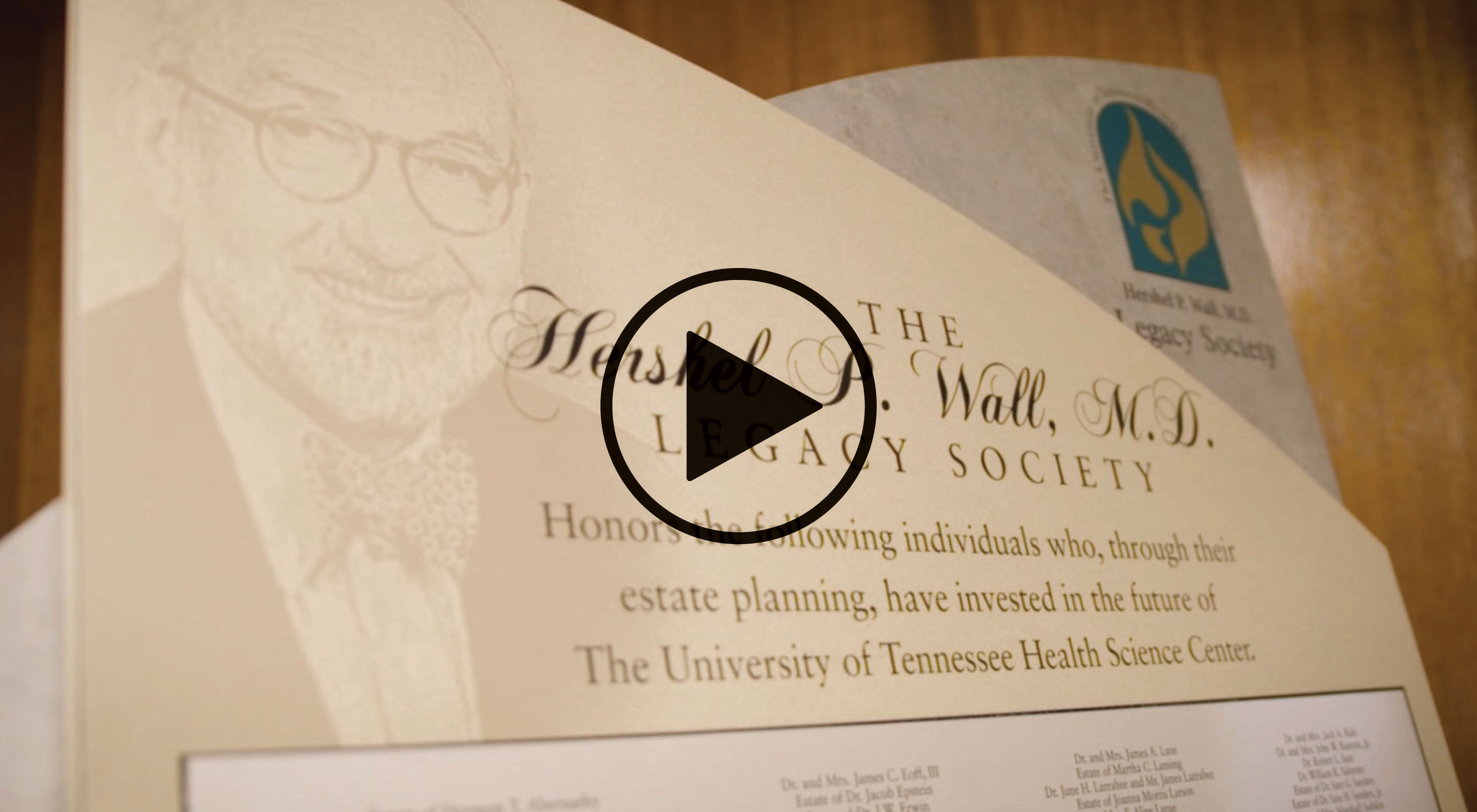 Hershel P. Wall, M.D. Legacy Society video