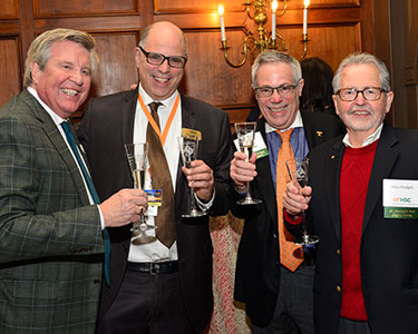 Photo of people at a society event Photo of people at a society event