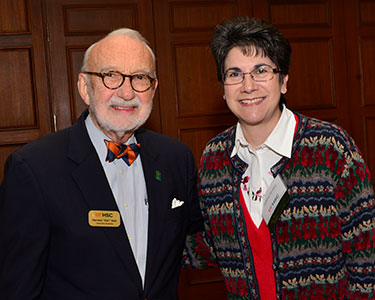 Photo of people at a society event Photo of people at a society event